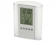 Подставка Минута, прозрачный/серебристый