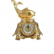 Часы настольные Три желания, золотистый