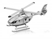 Часы Вертолет, серебристый