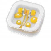 Наушники суперлегкие Sargas, желтый