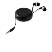 Наушники Reely с выдвижным проводом, черный