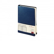 Ежедневник А5 недатированный Milano, синий