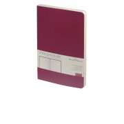 Ежедневник А5 недатированный Megapolis Flex, темно-розовый