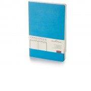 Ежедневник А5 недатированный Megapolis Flex, синий флуор
