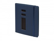 Ежедневник недатированный А5  La Manche, темно-синий