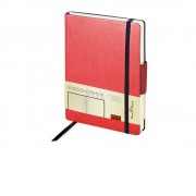 Ежедневник А5 недатированный Zenith, красный