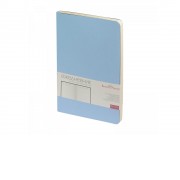 Ежедневник А5 недатированный Megapolis Flex, зефирный голубой