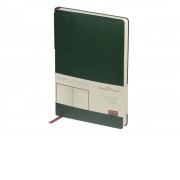 Ежедневник недатированный А5 LONDON темно-зеленый
