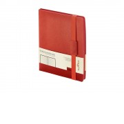 Ежедневник В5 недатированный Leggenda, красный