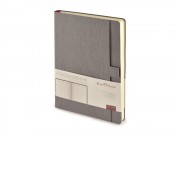 Ежедневник недатированный А5 Marseille, серый