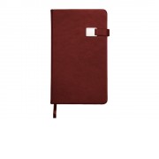 Ежедневник недатированный А5 Premier, бордовый