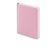 Ежедневник недатированный А6+ Velvet, зефирный розовый