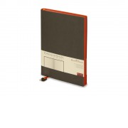 Ежедневник А5 недатированный Mercury, серый