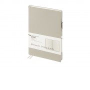 Ежедневник недатированный А5 Grand, серый