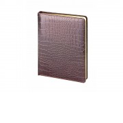 Ежедневник недатированный А6+ CAIMAN, коричневый