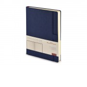 Ежедневник недатированный А5 Marseille, темно-синий