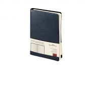 Ежедневник А5 недатированный Milano, темно-синий