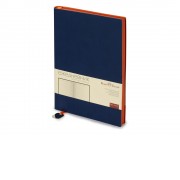 Ежедневник А5 недатированный Mercury, темно-синий