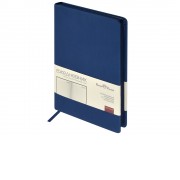 Ежедневник А5 Megapolis Color soft-touch, синий
