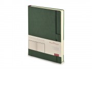 Ежедневник недатированный А5 Marseille, зеленый
