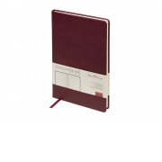 Ежедневник недатированный А5 Loft, бордовый