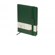 Ежедневник В5 недатированный Leggenda, зеленый
