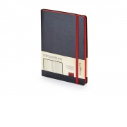 Ежедневник А5 недатированный Megapolis Soft, черный