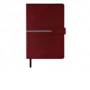 Ежедневник недатированный А5 Lyon, красный