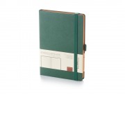 Ежедневник А5 недатированный Monaco, зеленый