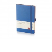 Ежедневник А5 недатированный Monaco, синий