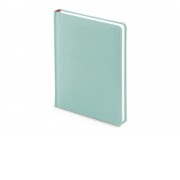 Ежедневник недатированный А6+ Velvet, зефирный мятный