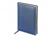 Ежедневник А5 недатированный Leader, синий