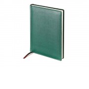 Ежедневник А5 недатированный Leader, зеленый