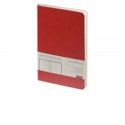 Ежедневник А5 недатированный Megapolis Flex, ярко-бордовый