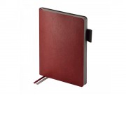 Ежедневник недатированный А5 Boston, бордовый