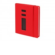 Ежедневник недатированный А5  La Manche, красный
