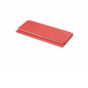 Планинг недатированный Velvet красный