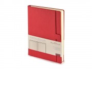 Ежедневник недатированный А5 Marseille, красный