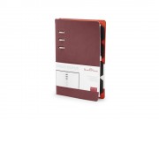 Ежедневник недатированный А5 Firenze, бордовый (Р)