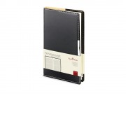 Еженедельник недатированный А6 Metropol, черный