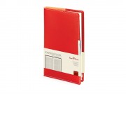 Еженедельник недатированный А6 Metropol, красный