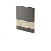 Ежедневник недатированный с магнитным клапаном, А5 WALTZ, темно-серый