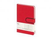 Ежедневник недатированный А5 Status, красный