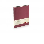 Ежедневник недатированный B5 Tintoretto New, бордовый
