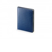 Ежедневник недатированный А6+ Sidney Nebraska, синий (серебряный обрез)