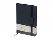 Ежедневник В5 недатированный Leggenda, темно-синий NAVY