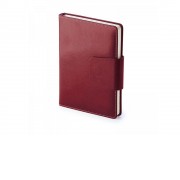 Ежедневник А5 недатированный Prestige, бордовый