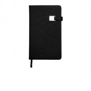Ежедневник недатированный А5 Premier, черный