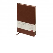 Ежедневник недатированный А5 Loft, коричневый