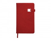 Ежедневник недатированный А5 Premier, красный